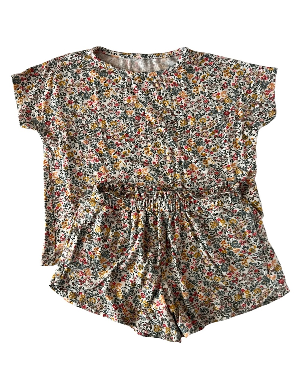 Plain Jane Kids Floral Short Set
